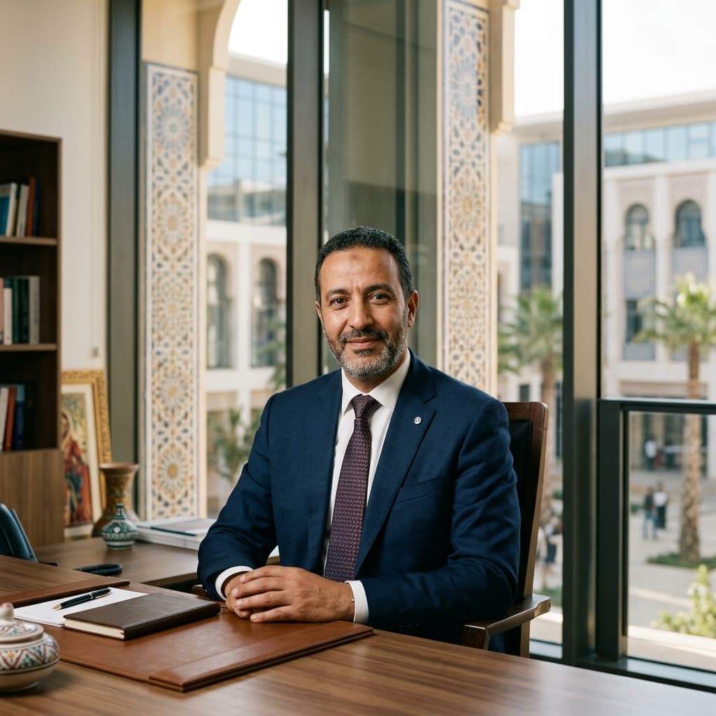 Directeur d'établissement scolaire marocain